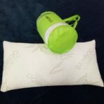 Slow Rebound Memory Foam Particles Bamboo Fiber Pillow - Image 5