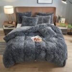 4PCs Plush Duvet Cover Set Luxury Ultra Soft Velvet Duvet - Image 8