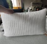 Slow Rebound Memory Foam Particles Bamboo Fiber Pillow - Image 3