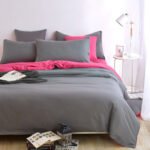 Bed sheets set quilt duvet cover bedding 4 sets - Image 4