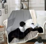 Panda series flannel blanket - Image 6