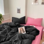 Four-piece Cotton Bed Sheet Duvet Cover Duvet Cover Bedding - Image 7