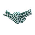 Checkerboard Twist Pillow Knotted Sofa Decorative Cushions - Image 3