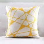 Nordic Geometric Striped Couch Pillow Thick Linen Decorative Cushion - Image 8