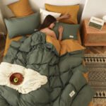 Skin-friendly Brushed Duvet Cover Bedding Four-piece Set - Image 2