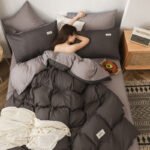 Skin-friendly Brushed Duvet Cover Bedding Four-piece Set - Image 6