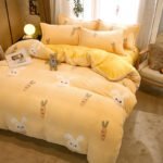 Milk Duvet Set Single Thickened Double Sided Duvet Cover - Image 9