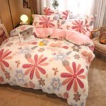 Milk Duvet Set Single Thickened Double Sided Duvet Cover - Image 6