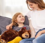 Children's Weighted Animal Knee Bolster Sensory Weighted Blanket - Image 4