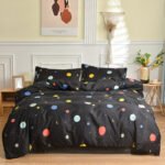Brushed Single Duvet Cover Student Dormitory Quilt Cover Bedding - Image 3
