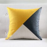 Cotton Linen Throw Pillow, Lumbar Pad, Decorative Furnishing Pillow, Car Lumbar Support - Image 4