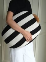 Pear Shaped Polka Dot Throw Knitted Decorative Pillow - Image 4