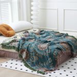 Double-sided Available Pure Cotton Gauze Towel Blanket - Image 5