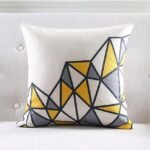 Nordic Geometric Striped Couch Pillow Thick Linen Decorative Cushion - Image 10