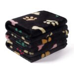 Pet Blanket Dog Cat Pad Warm Blanket Confetti Bone Dog's Paw Blanket - Image 7